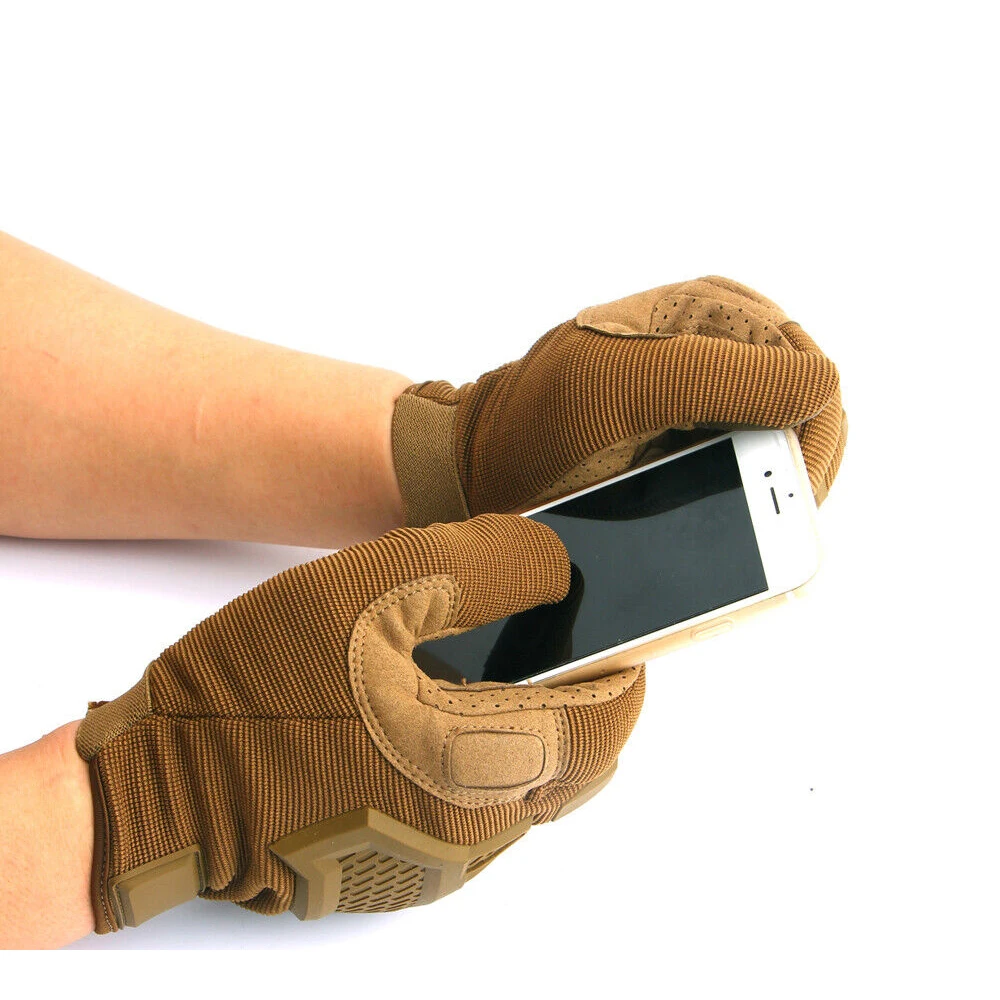 custom logo cycling winter for men sports driving glove racing outdoor tactical hiking gloves