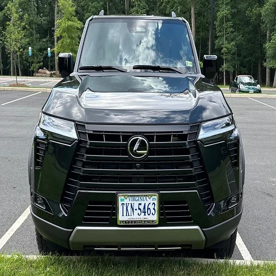 Потрясающий двигатель с малым пробегом 2024 Le xus GX 550 Подержанный автомобиль для продажи на аукционе в наличии готовый к отправке