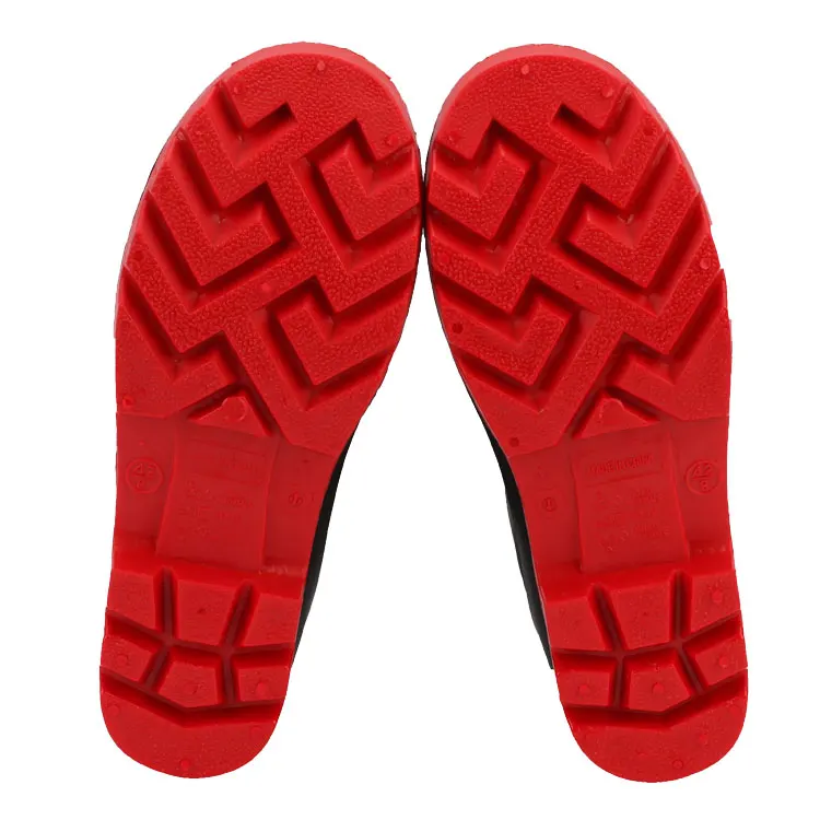 get wish factory hot selling steel toe black ce certificate safety wellington boots