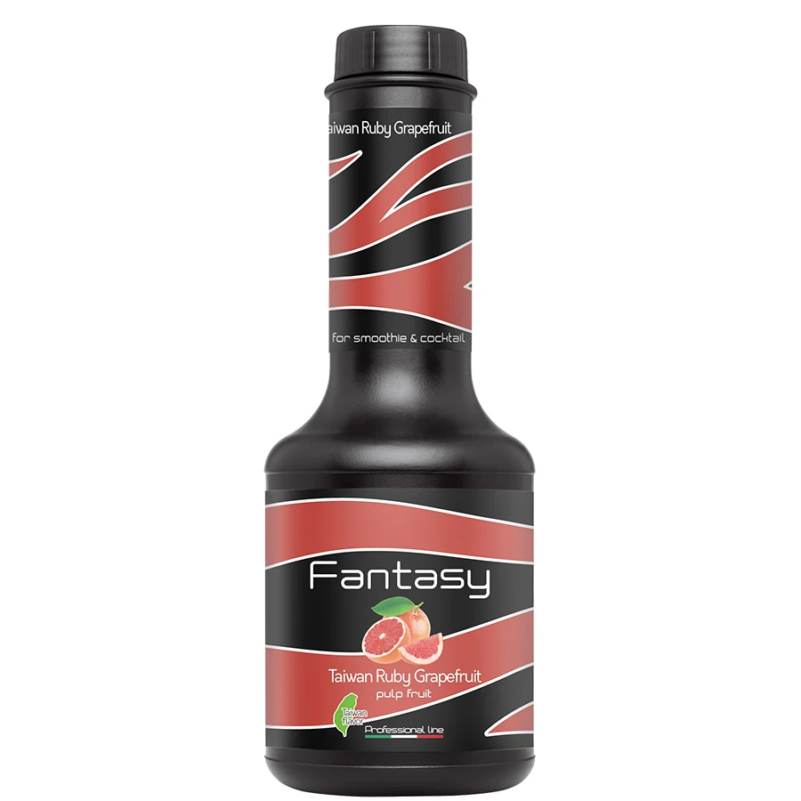 LMC Taiwan Supplier Fantasy Red Grapefruit Fruit Pulp Syrup Fruit Concentrated Juice