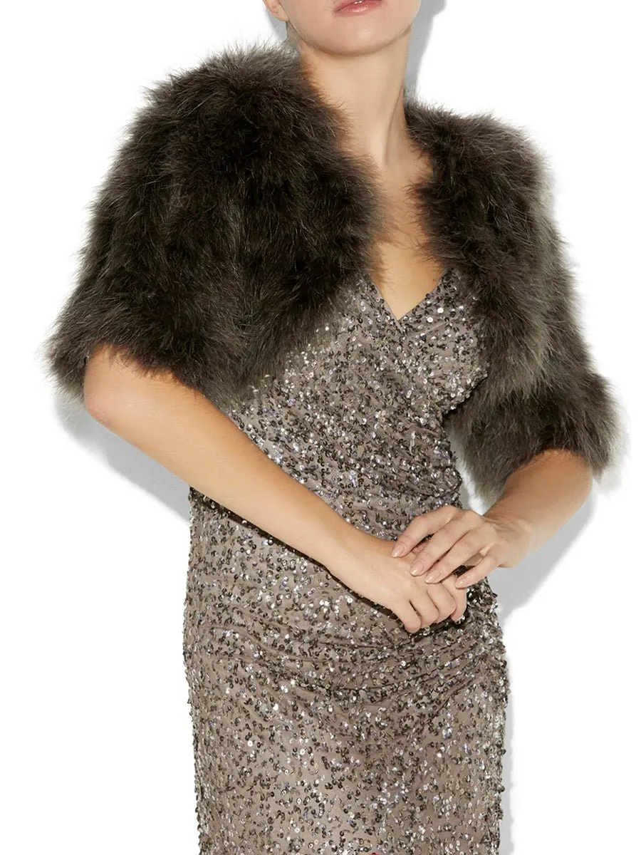 Platinum BLUE Beaded PLUS SZ Gatsby Miss Fisher 1920s flapper beaded party gown wedding dress and embellished dress