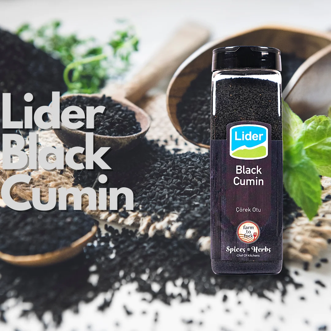 LIDER Black Cumin 500G Turkish Spice Turkish Herb Black Cumin Herb Seasoning Farm to Fork Seasonings and Herbs