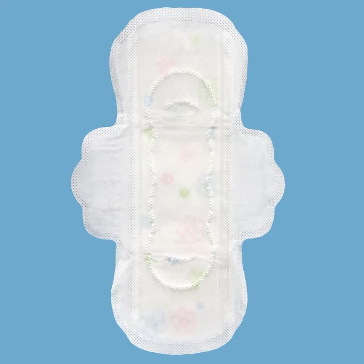 wholesale Ultra Thin  Bamboo Fiber Sanitary Napkin Women Organic Cotton Pads Biodegradable Napkins Super Absorption