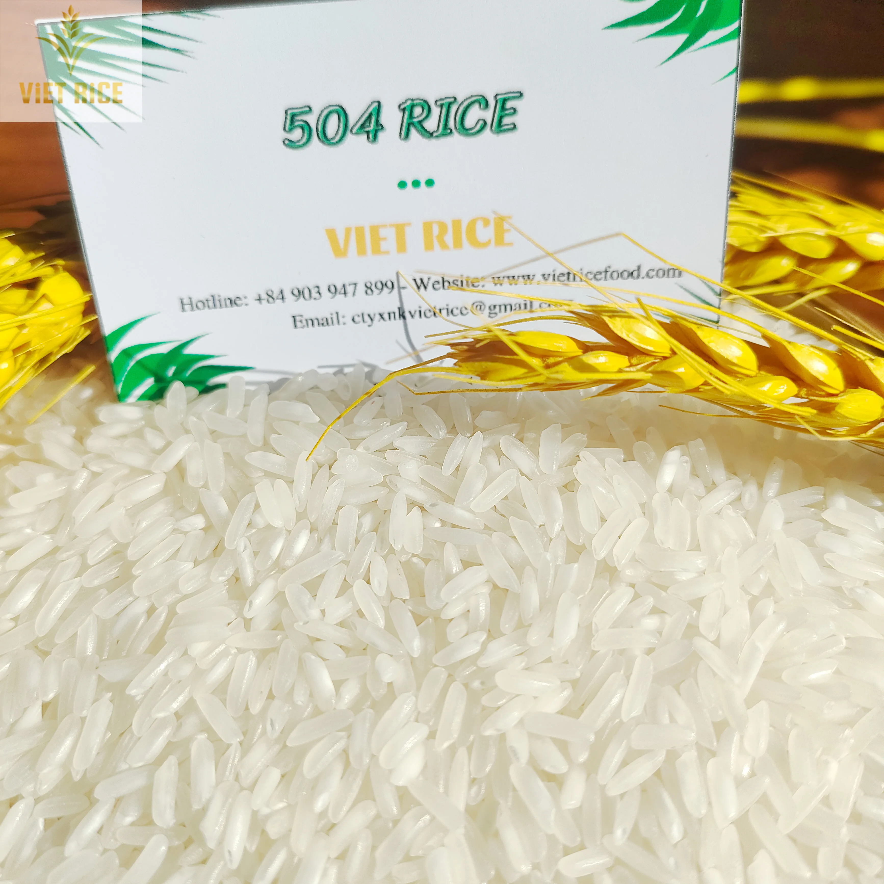 VIETNAM LONG GRAIN WHITE RICE 5% BROKEN FROM RICE FACTORY