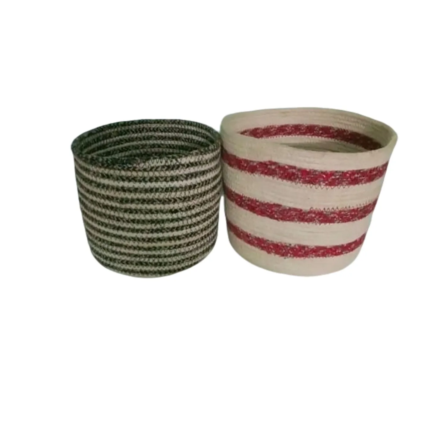 Best Price Jute Cotton Rope Seagrass Rattan gift Basket Laundry Flower Plant Basket Handmade Wood Storage Woven Homme Baskets