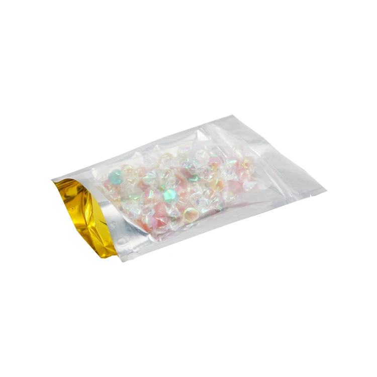 Resealable Packaging Pouch Gummie Snack Edibles Package Smell Proof Hologram Iridescent Doypack