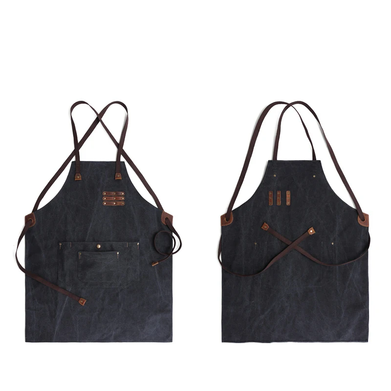 Premium Quality Barber Apron |  Barber Salon Hairdressing Tools Scissors Combs Brush Clippers Holder Apron Custom Logo