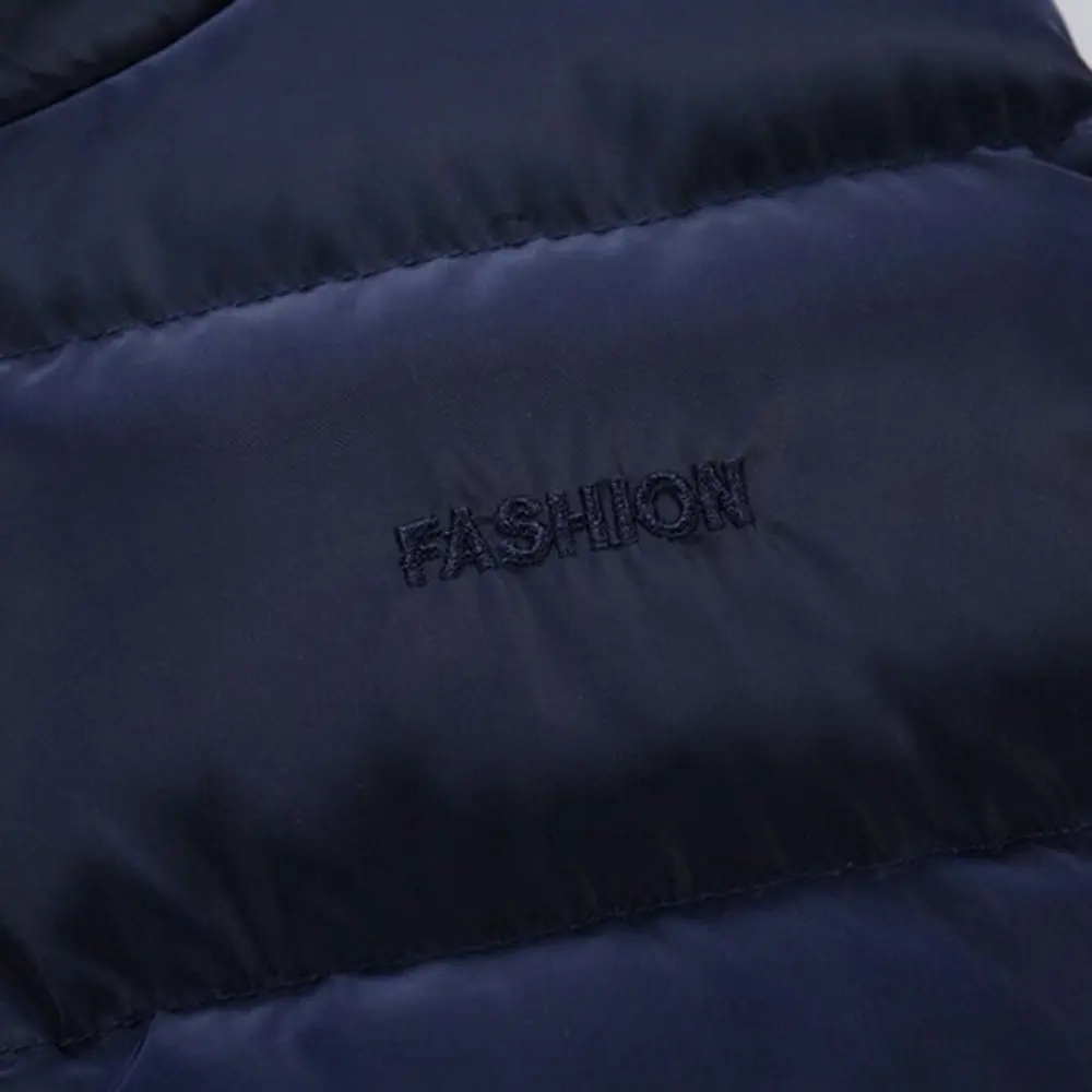 New style men Sleeveless bomber jacket 100% polyester winter short sleeve boys jacket custom unisex vest jackets for men