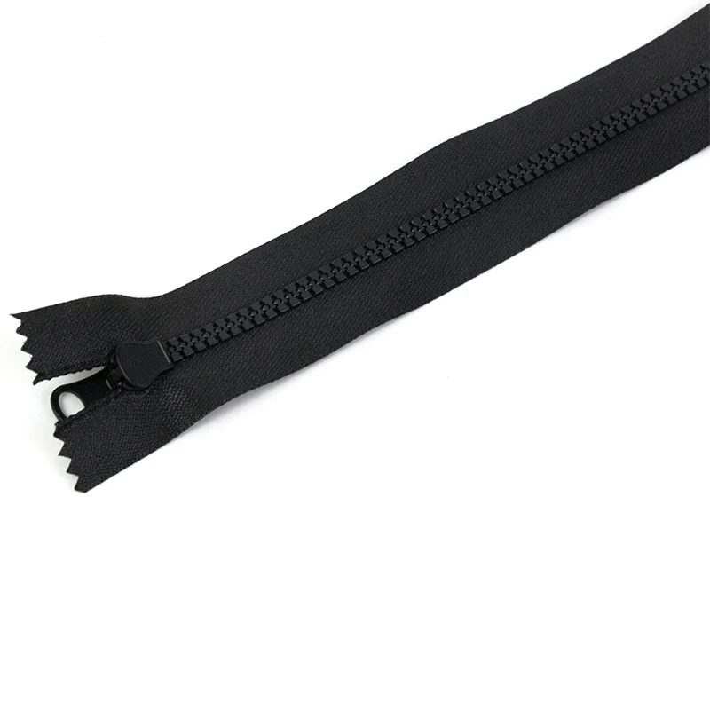 Manufacturer Custom Clothing Bag Accessories Fashion Design Puller Zipper Closed End Waterproof Resin Zipper