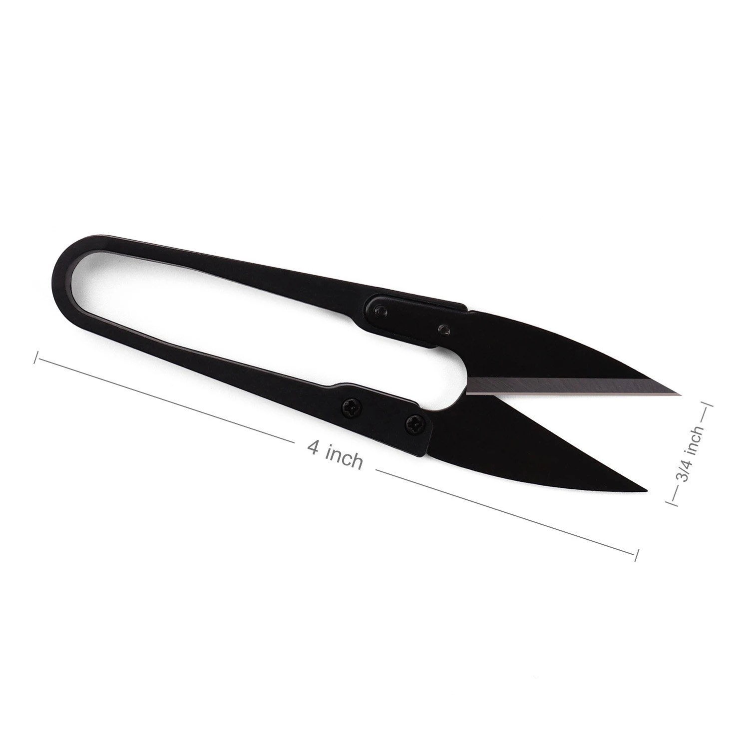 Embroidery Thrum Yarn Fishing Thread Beading sewing Cutter U Sewing Scissors Clippers Yarn Scissors