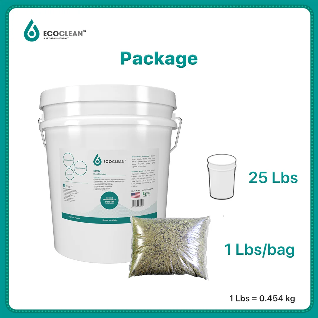 OEM Microbiology Enhances Biological Growth of Microbiology in Industrial Sewage Treatment-Microstimulant- From USA