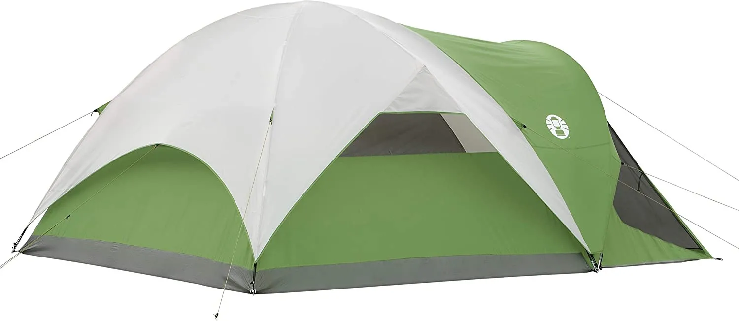 Evanston Screened Camping Tent, 6/8 Person Weatherproof Tent with Roomy Interior Includes Rainfly