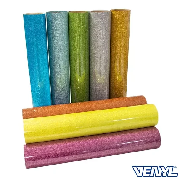 Wholesale Flexible Glitter Heat Transfer Vinyl Sheets for Cricut HTV Vinyl Project in reasonable price for sale