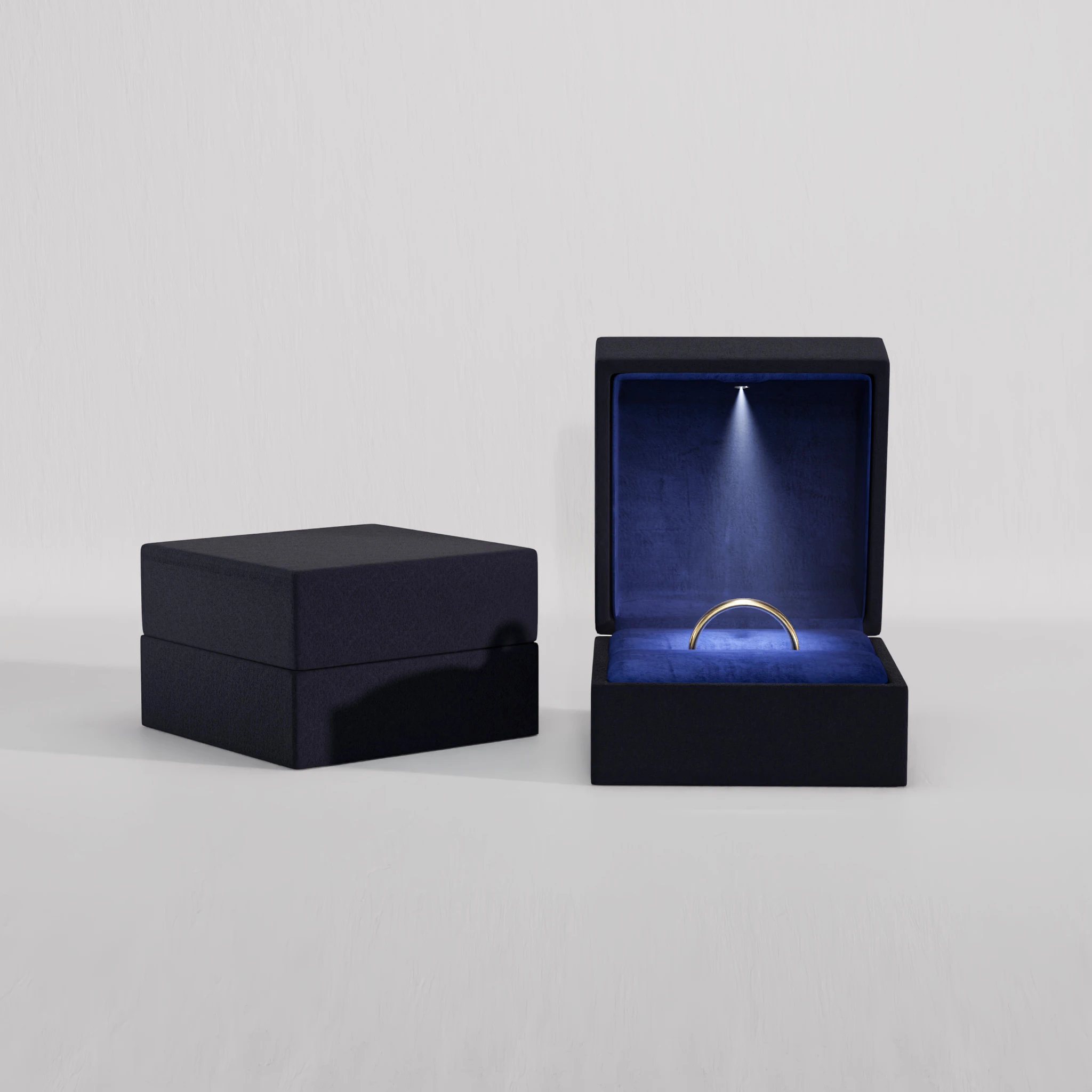 Luxury Jewelry Packaging Box LED Lighting High Quality Customizable Gift Box for Brands and Commercial Use