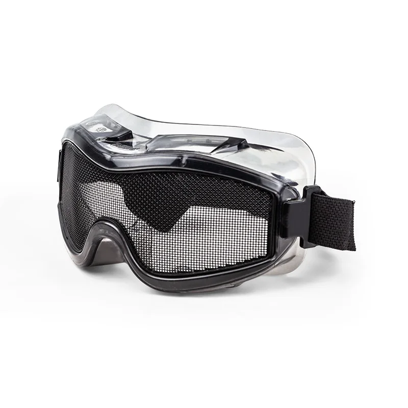 Taiwan Eye Protection Safety Wire Mesh Safety Glasses, CE EN1731, ANSI Z87.1 Approved