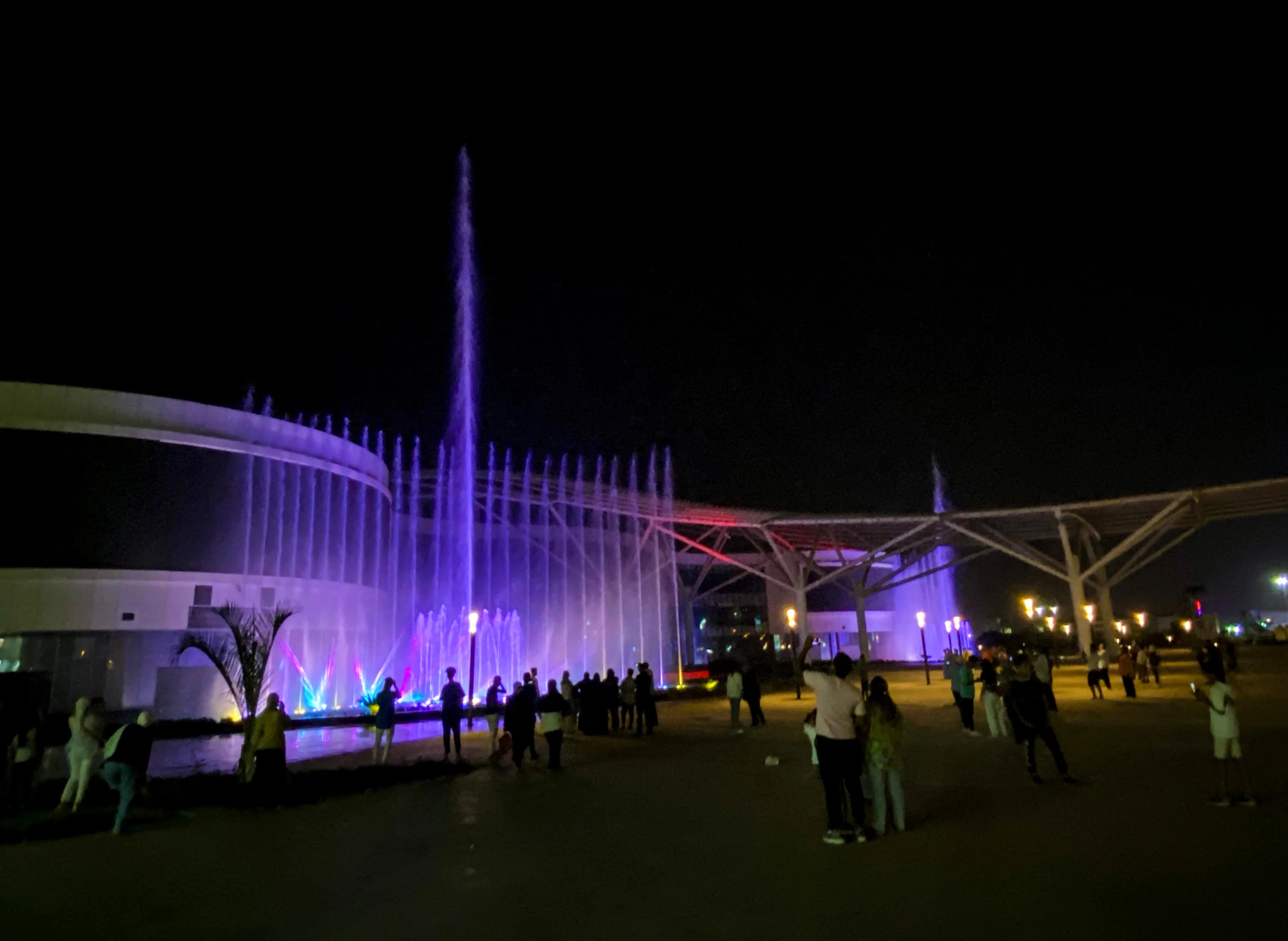Egypt Shopping Mall Musical Fountain featuring laser,fog,fire and lighting system