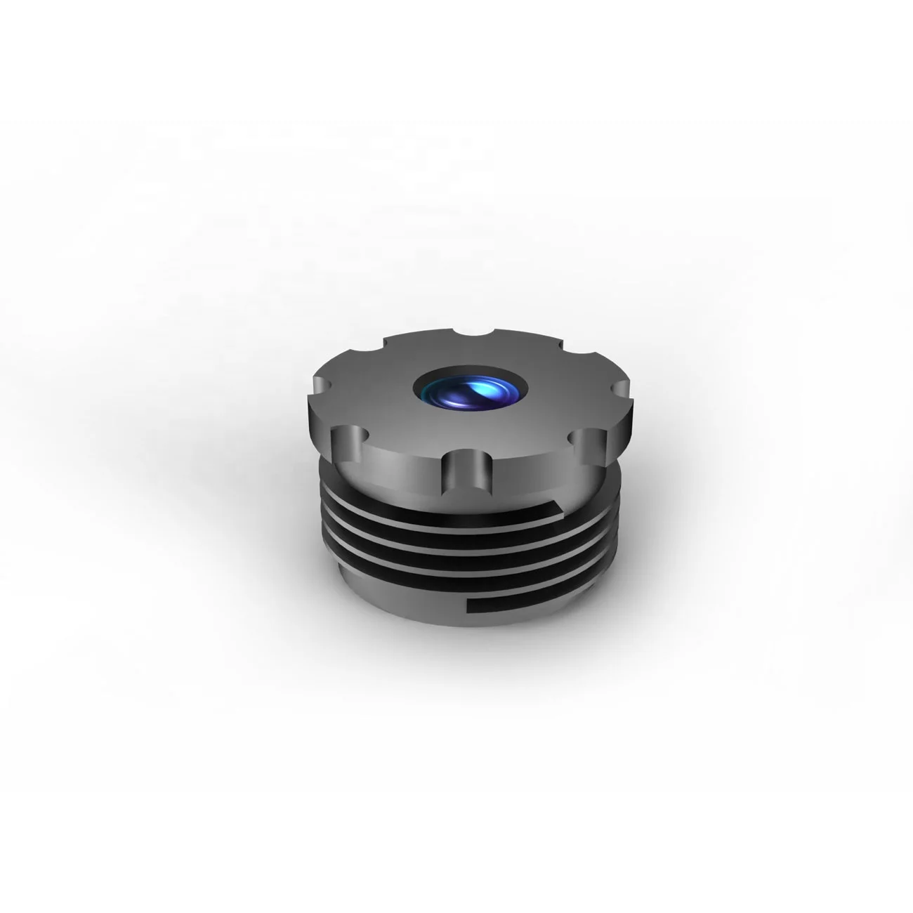 2MP TTL lenses 3.2mm non distortion 0.7% 3P module lens M4 Boarding lens for scanning machine