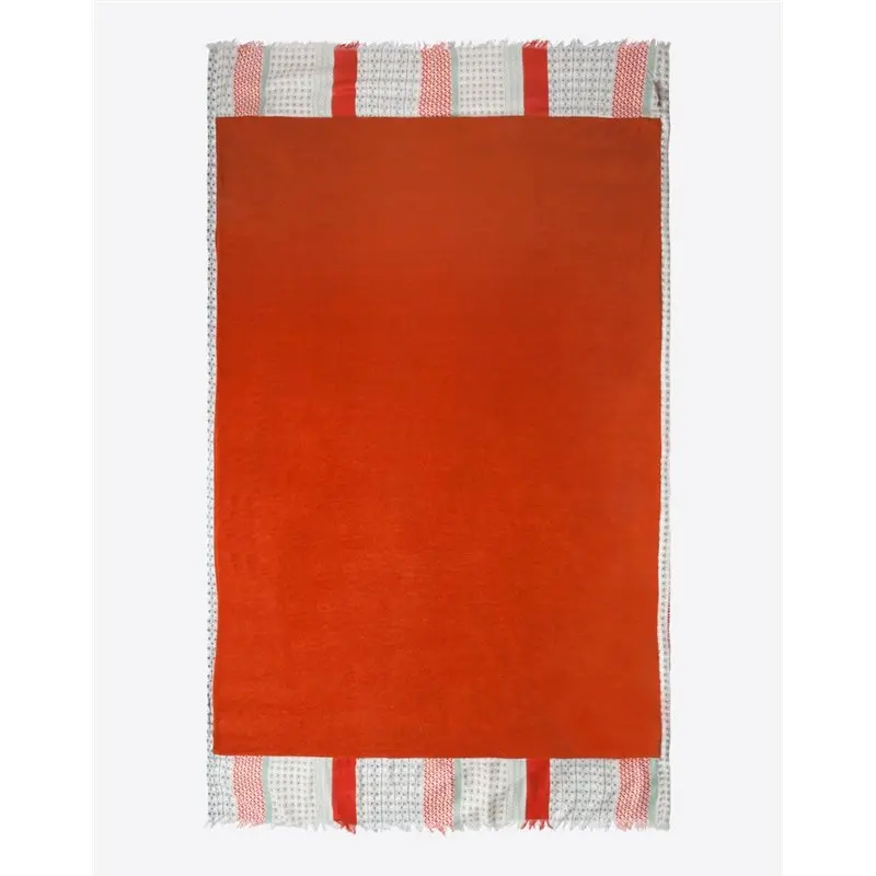 100% Cotton | Printed | Beach Towel Paero | Size 100x180cms | 2-in-1 Front Side Sarong + Backside Towel | Quick Dry