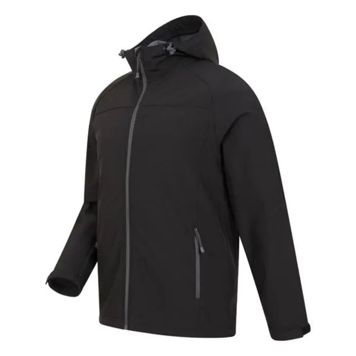 Custom Men Sports Softshell Jackets Outdoor Camping Coats Thermal Waterproof Softshell Hiking Jacket With Hood