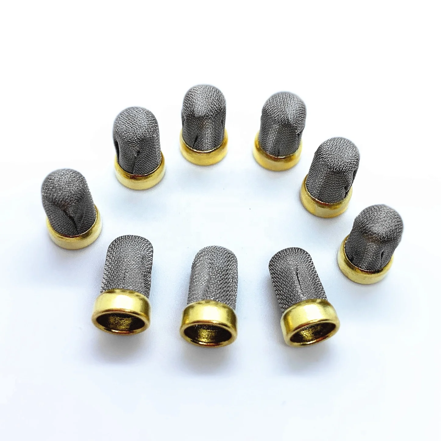 brass edge Fuel Injector Micro Filter nozzle filter for Auto Diesel Injector Repair Kit Diesel