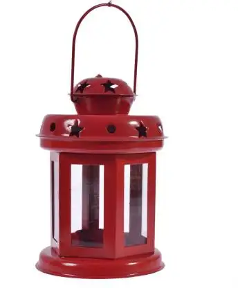 Unique Amazon  luxury  Moroccan Lantern candle holder for home use decorative table decor lighting decor yellow morroco lantern