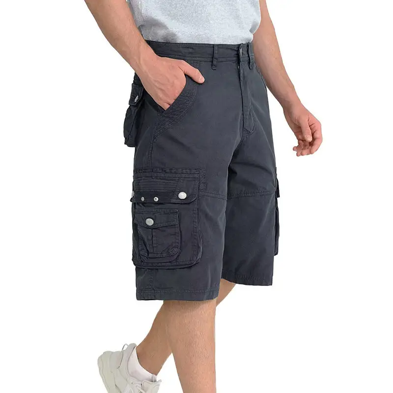 Cheap Price Cargo Shorts for Men Custom Short Work Cargo Pants Wholesale OEM Service Sports Cargo Shorts with custom logo