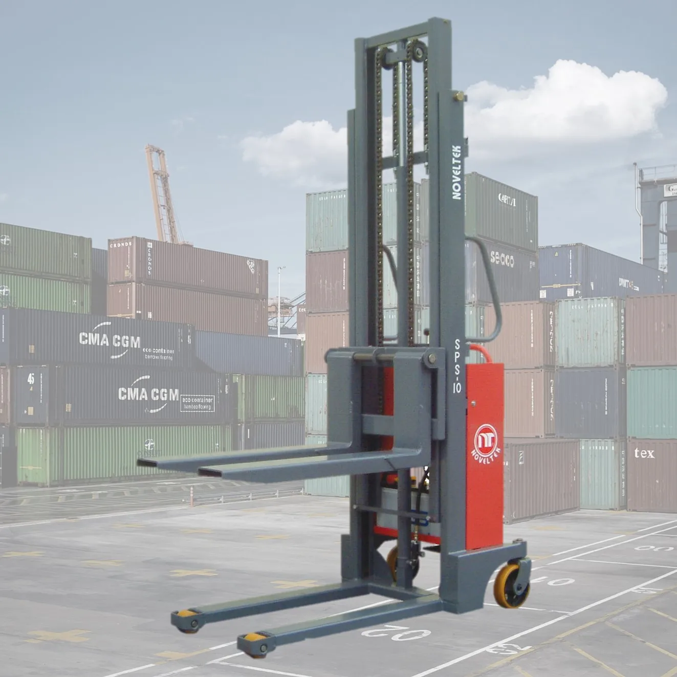 portable auto lift Pallet Stacker Electr pallet stacker forklift electric pallet stacker jack