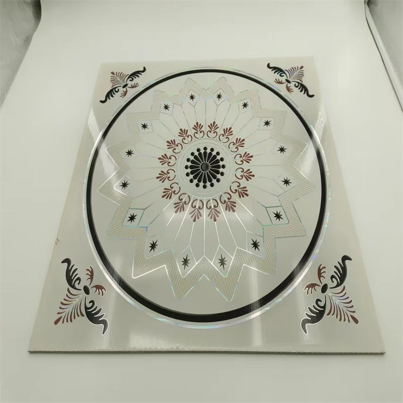 pvc ceiling panel plastic white square panel 603*603mm