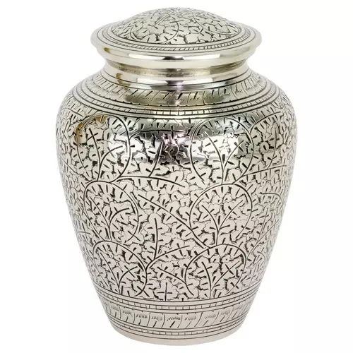 Top Selling Pet & Adult Human Cremation Urns Premium Quality Brass Cremation Urns With Engraving Band Metal Funeral Urns India