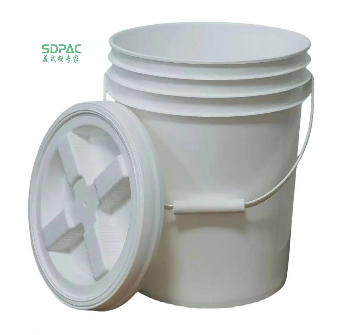 Emergency Bucket of Food with a 25-Year Shelf Life,5 Gallon With Gamma Screw Lid