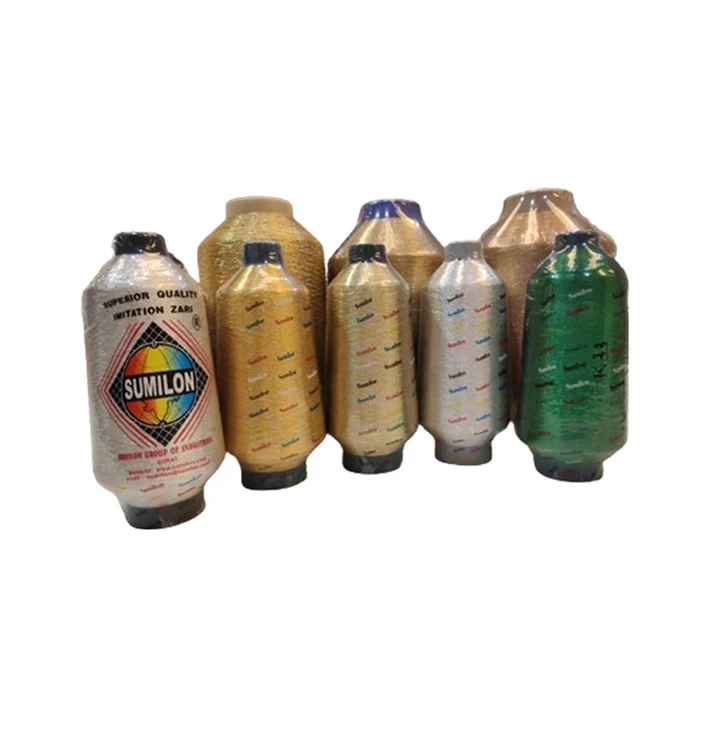 Высокая витая металлическая/полиэфирная пряжа Mh типа для плоского и кругового вязания металлическая по доступной рыночной цене продажи