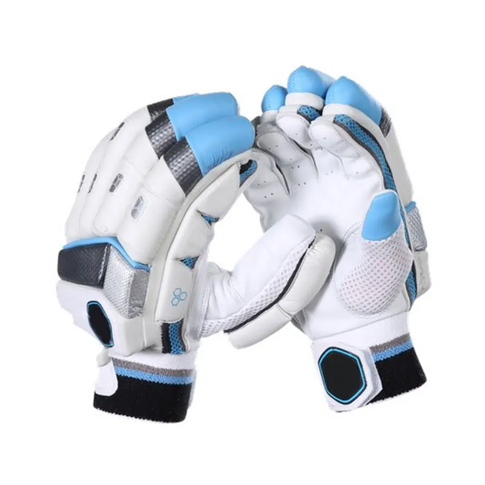Batting Gloves Leather Made Finger Safety Wear Comfortable Cricket Gloves / Batting Gloves
