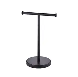 Wholesale Countertop T-Shape Towel Bar Rack Hand Towel Holder Stand