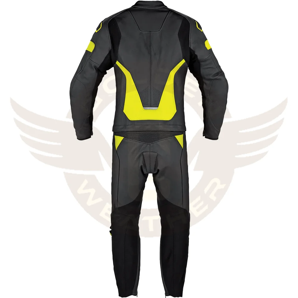 High Quality 100% Leather Motorcycle Racing Suit Off Road Mountain Bike Downhill Motocross Motorbike Men & Women Suit