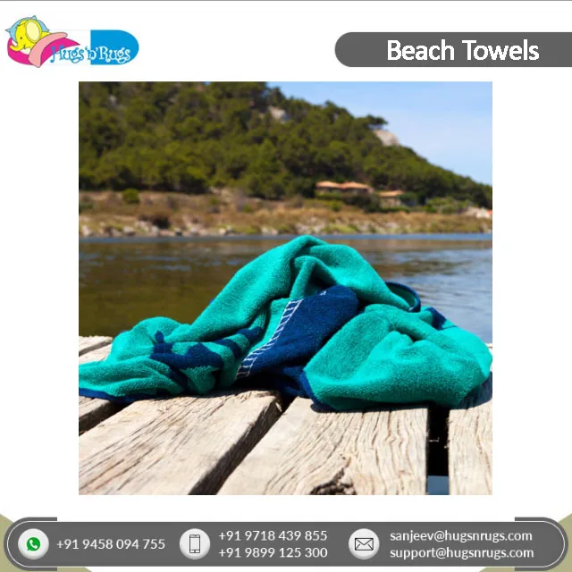 Indian Supplier Cotton Beach Towel Eco Friendly Towel 100% OEM Beach Towel at Factory Price