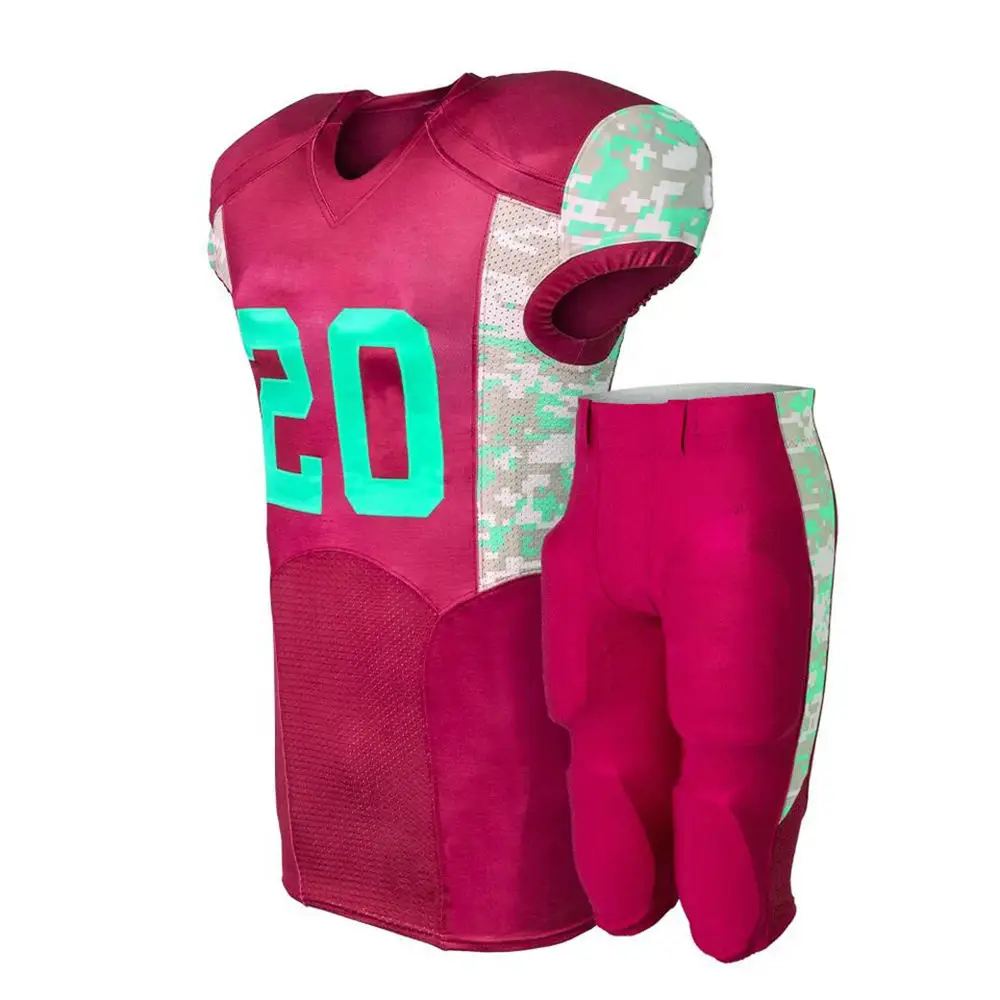 sublimation american football jersey hot sale custom team football clothing for men wholesale youth american football uniform