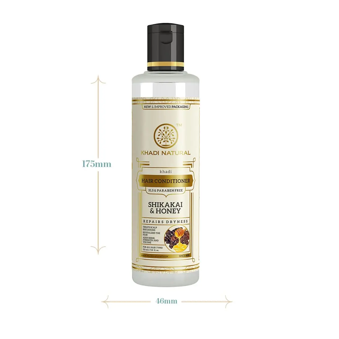 Herbal Shikakai & Honey Hair Conditioner -210ml Healthy Skin Body Care Customizable and Private Labeling by Vanity Vision