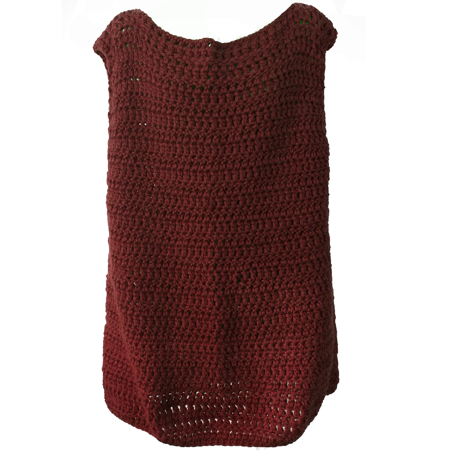 MADE IN ITALY 70% WOOL 30% ALPACA HANDKNITTED TOP MAN