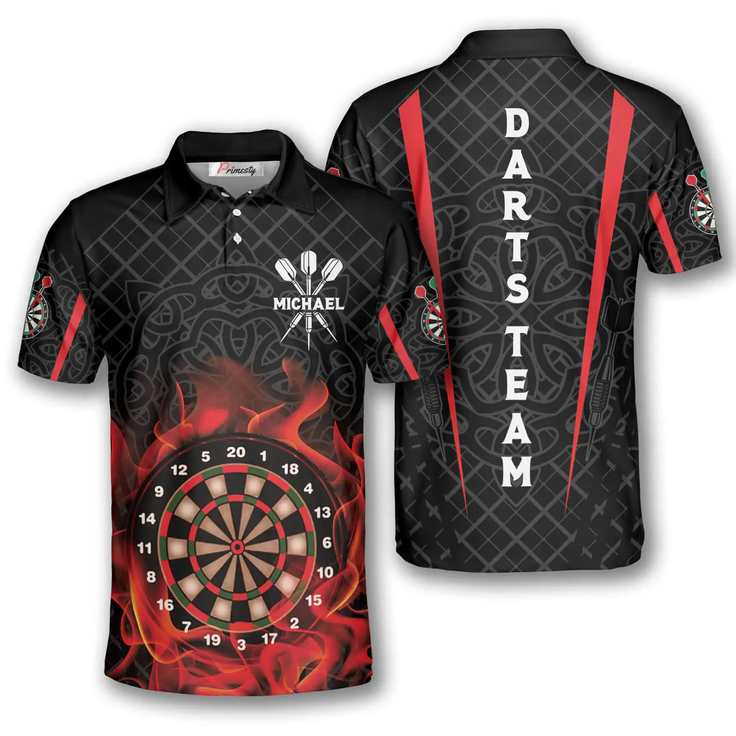 Tessffel NewFashion Sports Darts Beer Club Games 3DPrint Summer Polo Shirts Streetwear Short Sleeves T-Shirts Casual Clothing A4