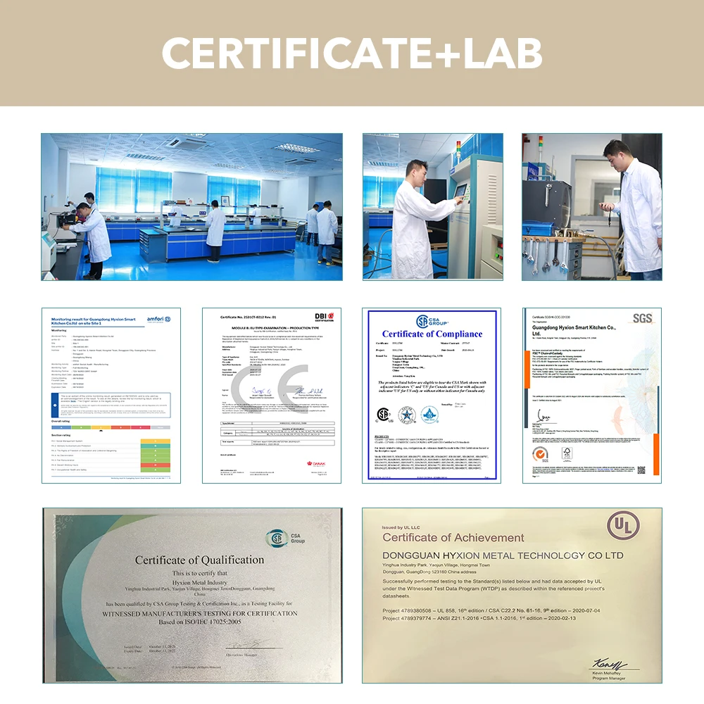 Hyxion Stainless steel 96 inch 24 drawer workbench Tool cabinet