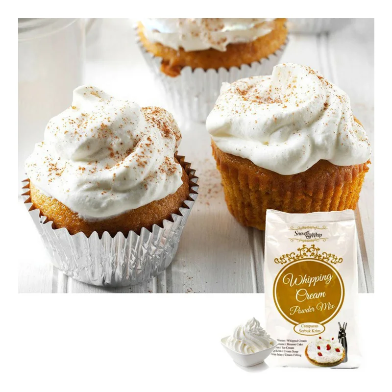 Good Pricing Top Quality Toping Milk Snow Whip Whipping Cream Powder 100g Per Box (Vanilla Flavor)