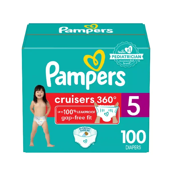 Pampers Pant Style Diapers Small - 86 Pieces (Pack of 2)