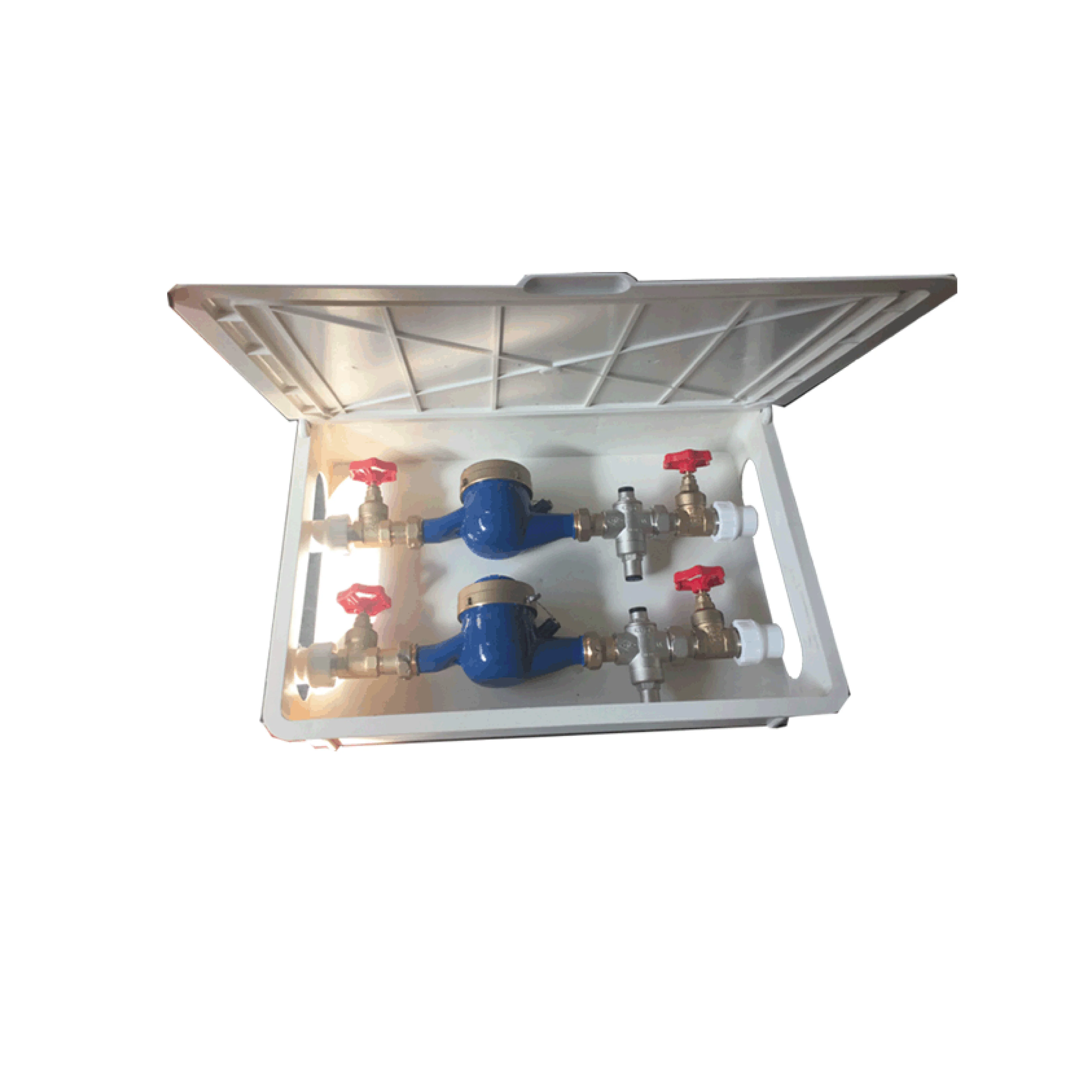 Double Plastic Water Meter Cabinet Plastic Material Test Device Plastic Water Counter Cabinet Test device