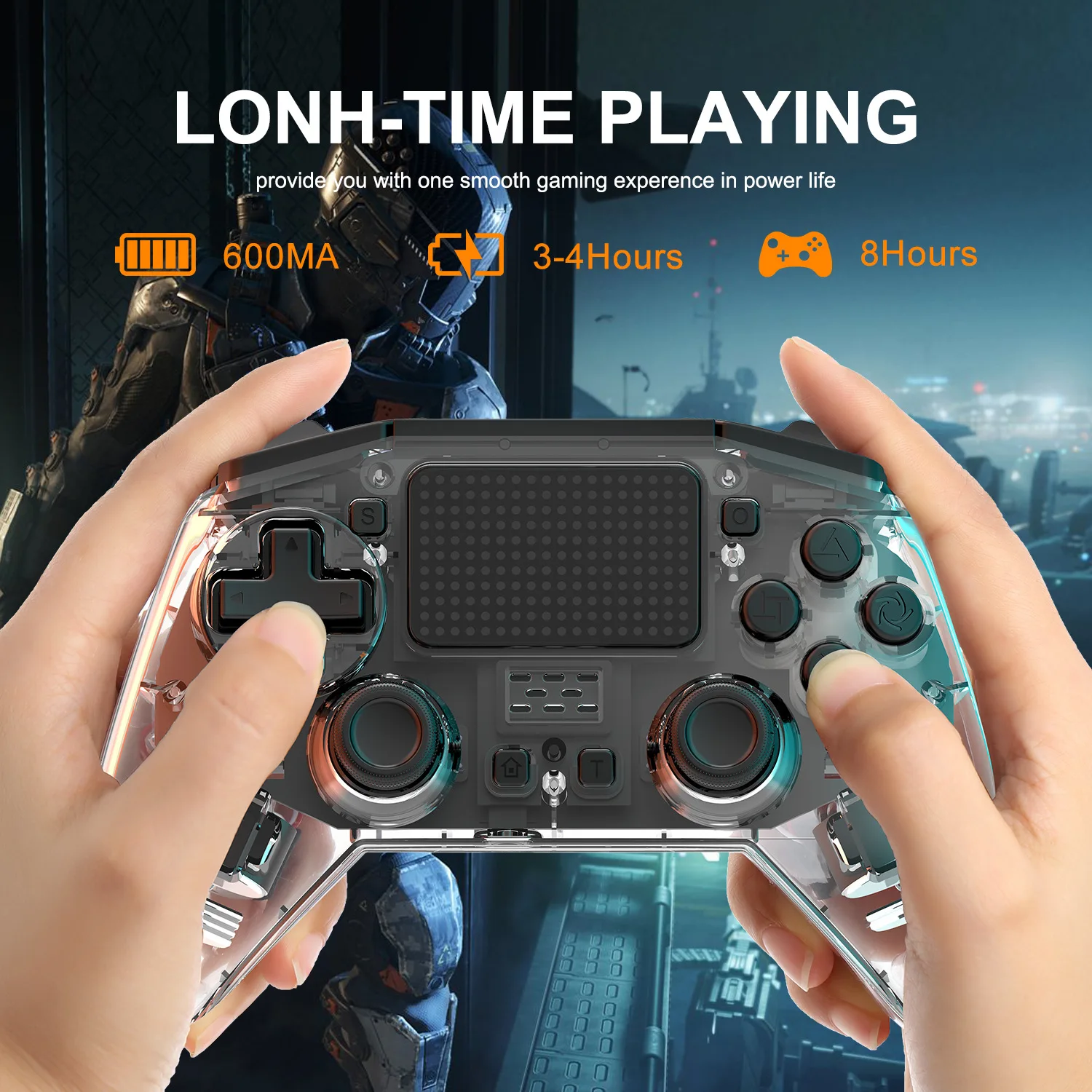 Геймпад для PS4 YP01 высококачественный беспроводной игровой контроллер PS3 ПК и Android
