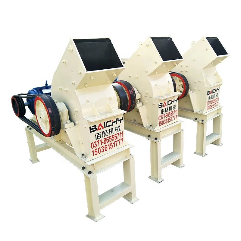 Portable Mini Gravel Crusher Machine Price, Diesel Engine Mobile Hammer Crusher, Gold Coal Clay Brick Concrete Hammer Crusher