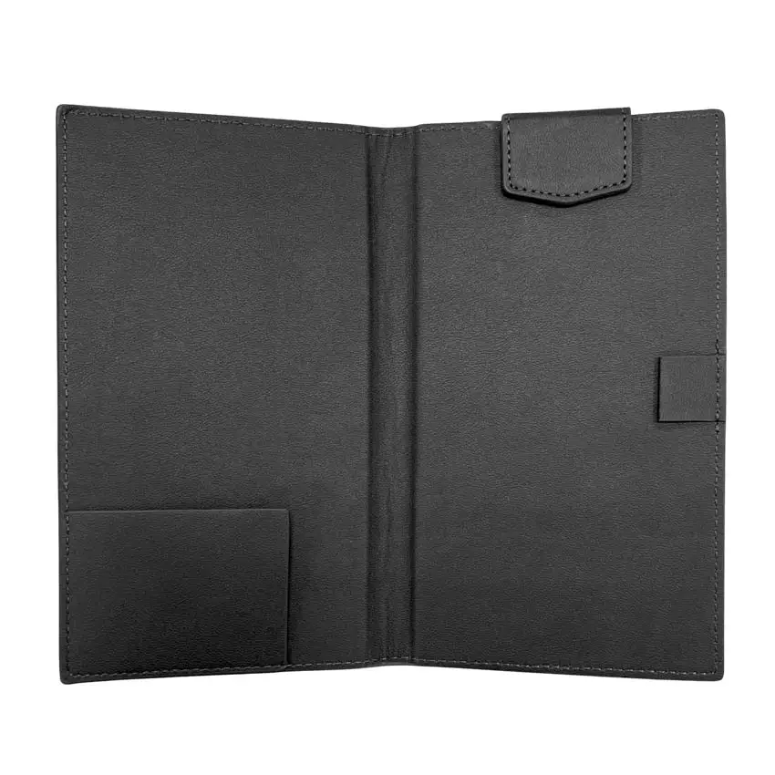 Wholesale custom menu cover bill folder PU leather for hotel restaurant