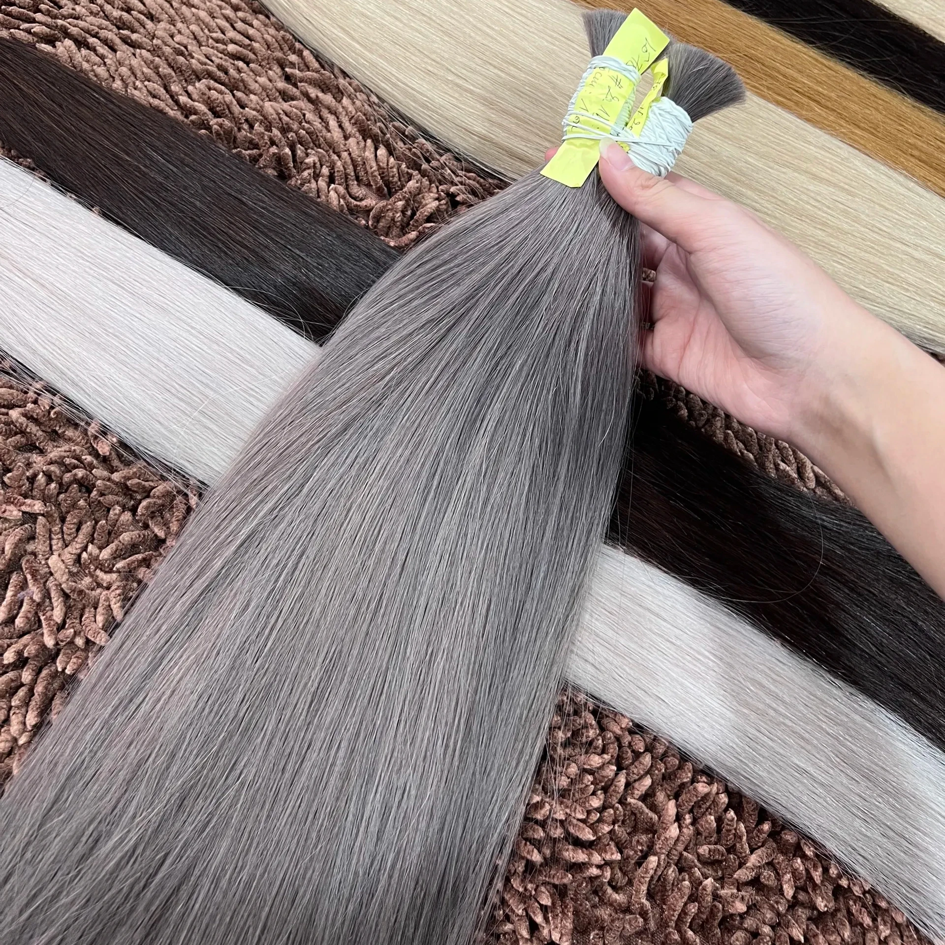 RTS Hot Selling Xmas European SDD of High Quality Bone Straight Hair Human Hair Extensions Raw Vietnamese Hair