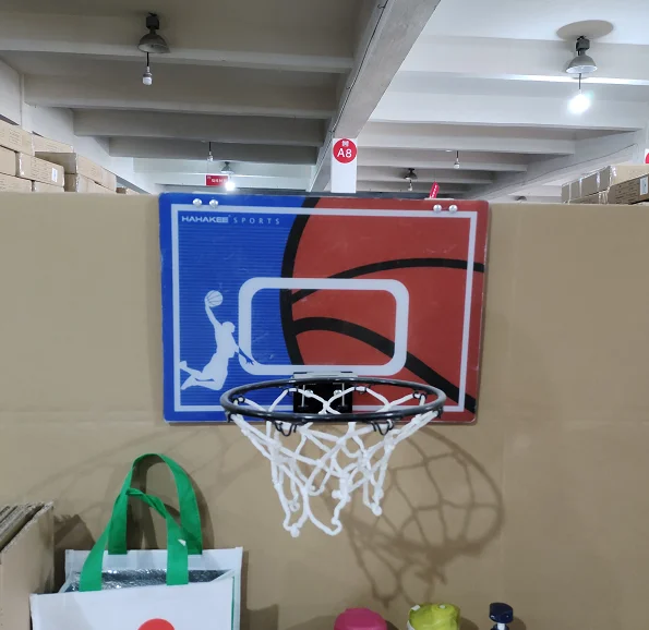 Custom Kids Mini PC Basketball Backboard Basketball Hoop with Rim Pump Ball