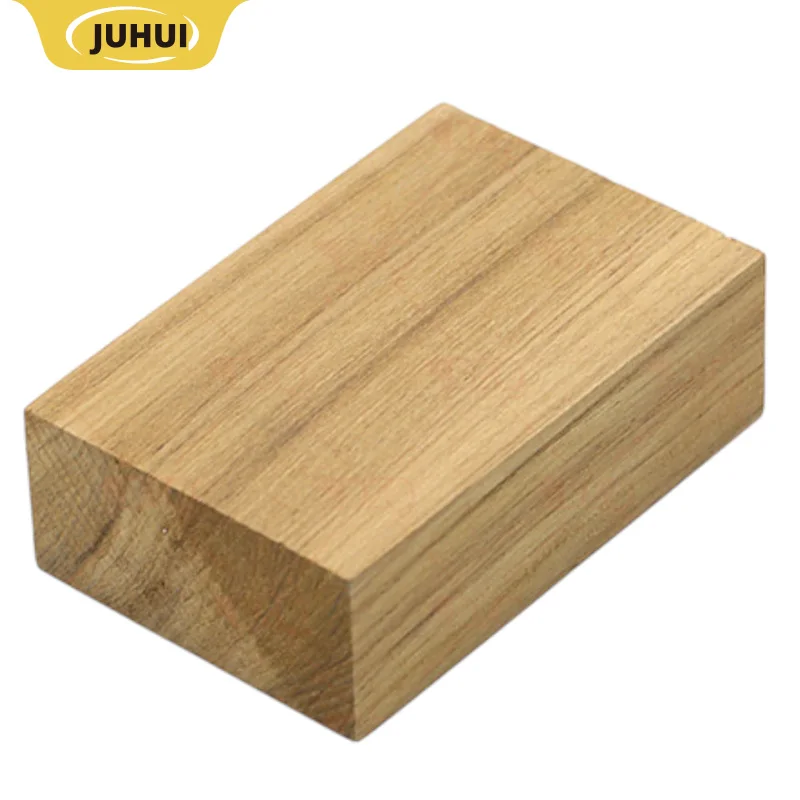 Jewelry Craft Bench Block, Pure Solid Wood Insert Block, Square Wooden Block Workbench for Goldsmithing Tools