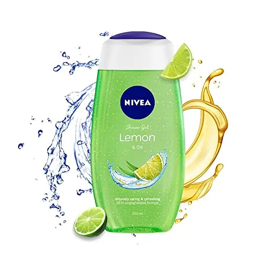 Nivea Women Shower Gel Lemon & Oil Body Wash Transparent 250 ml & 125 ml At Very Good Offer